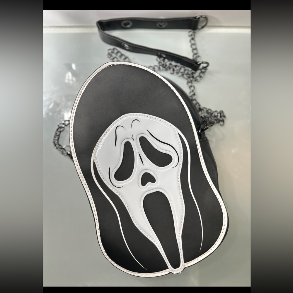 Ghost face crossbody bag
